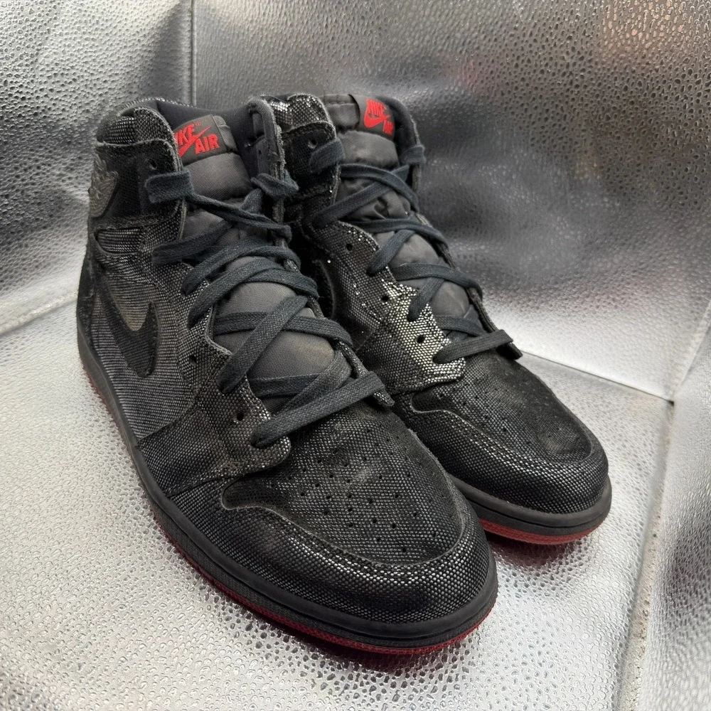 Size 11 Nike Air Jordan 1 Retro High OG‎ SP Gina Black Mens Sneakers CD7071-001